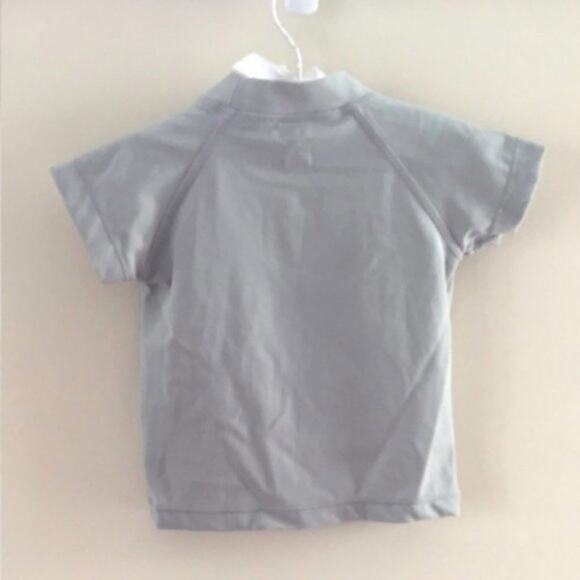 Baby Gap Gray Shark Rashguard 6-12 Months NWT - Picture 5 of 5